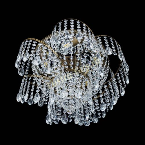 Люстра Космея №5 под бронзу в Химках Гусь Хрустальный