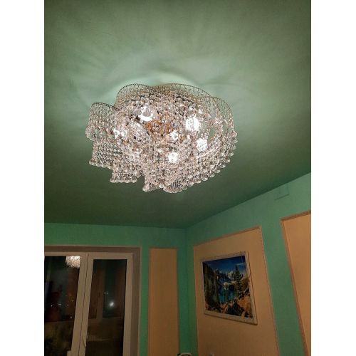 Люстра Космея №6 конус в Химках Гусь Хрустальный