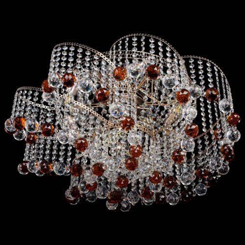 Люстра Космея №6 шар 40 мм чайная в Химках Гусь Хрустальный