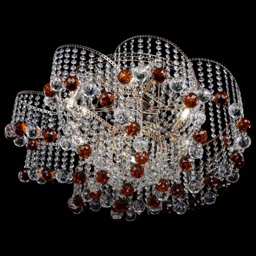 Люстра Космея №6 шар 40 мм чайная в Химках Гусь Хрустальный