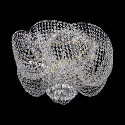 Люстра Космея Бутон большая в Химках Гусь Хрустальный