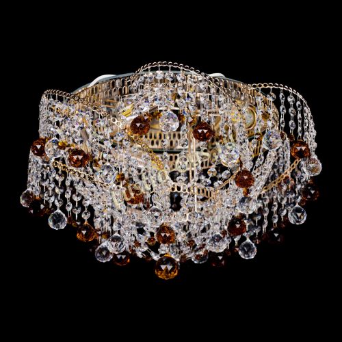 Люстра Космея шар 40 мм чайная в Химках Гусь Хрустальный