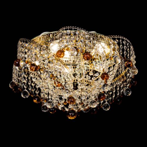 Люстра Космея шар 40 мм чайная в Химках Гусь Хрустальный