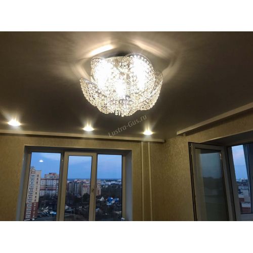 Люстра Космея №1 в Химках Гусь Хрустальный