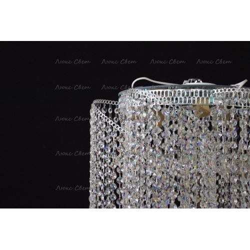 Люстра Катерина Космос 5 ламп шар 30 мм длинная  в Химках Гусь Хрустальный