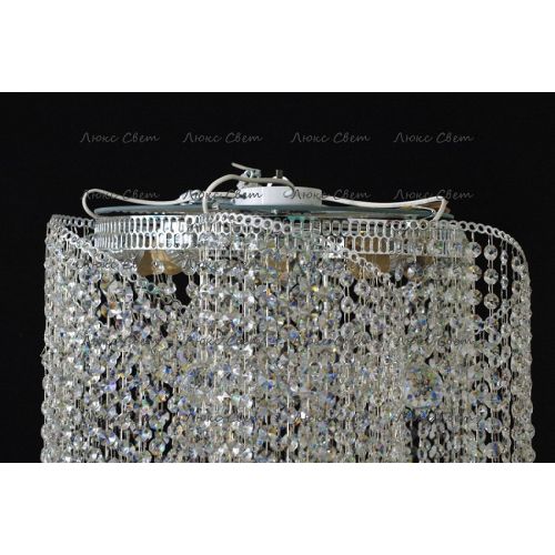 Люстра Катерина Космос 5 ламп шар 30 мм длинная  в Химках Гусь Хрустальный