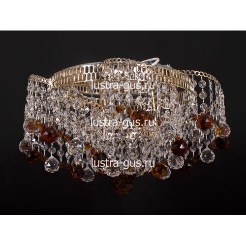 Люстра Космос шар 40 мм чайная в Химках Гусь Хрустальный