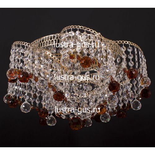 Люстра Космос шар 40 мм чайная в Химках Гусь Хрустальный