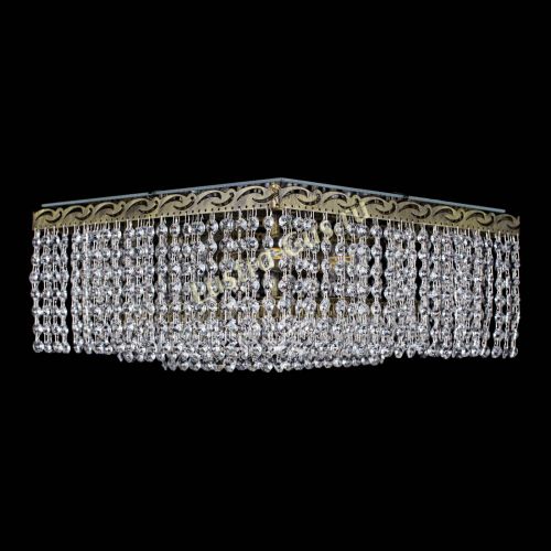 Люстра Квадрат №3 под бронзу в Химках Гусь Хрустальный