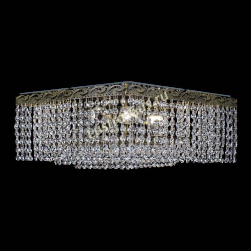 Люстра Квадрат №3 под бронзу в Химках Гусь Хрустальный