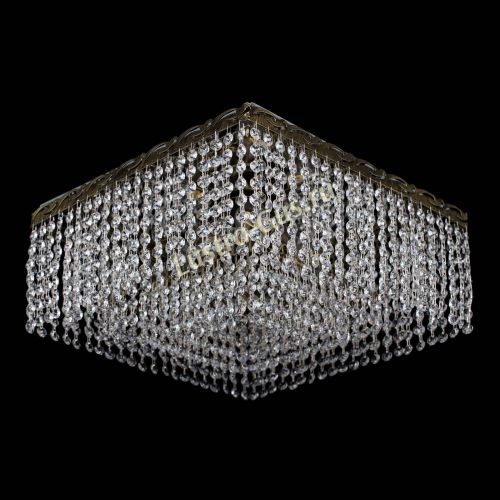 Люстра Квадрат №3 под бронзу в Химках Гусь Хрустальный