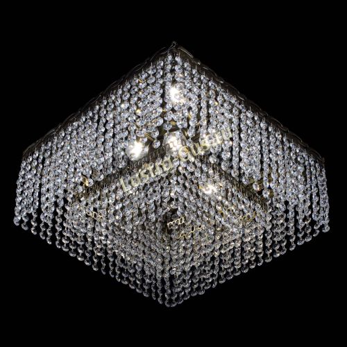 Люстра Квадрат №3 под бронзу в Химках Гусь Хрустальный