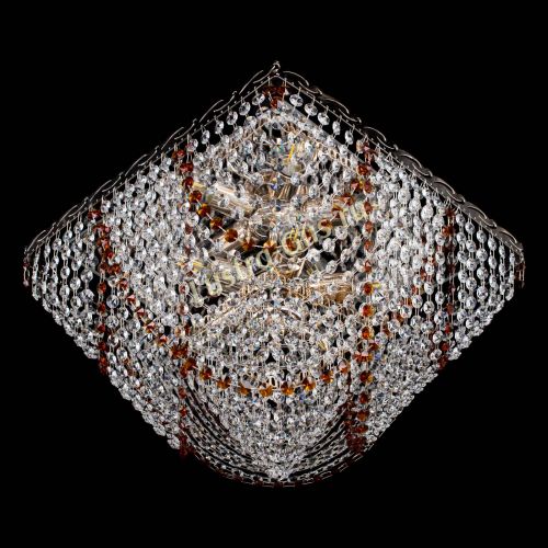 Люстра Квадрат Бриз чайная в Химках Гусь Хрустальный