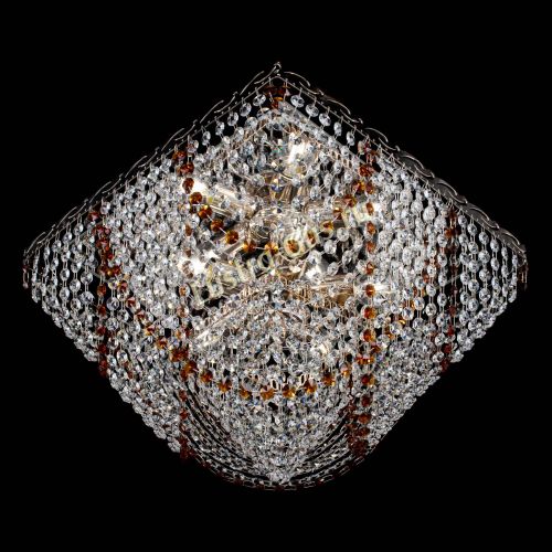 Люстра Квадрат Бриз чайная в Химках Гусь Хрустальный