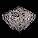 Люстра Квадрат Бриз розовая в Химках