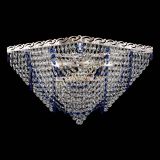 Люстра Квадрат Бриз синяя в Химках