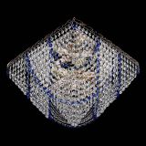 Люстра Квадрат Бриз синяя в Химках