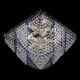 Люстра Квадрат Бриз синяя в Химках