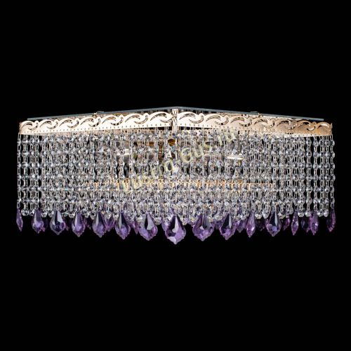 Люстра Квадрат Гамма Дубик цветная в Химках Гусь Хрустальный