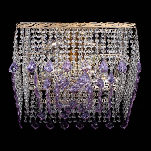 Люстра Квадрат Гамма Дубик цветная в Химках Гусь Хрустальный