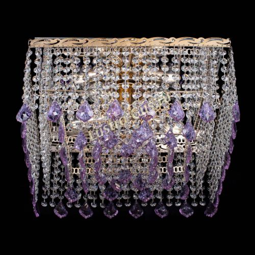 Люстра Квадрат Гамма Дубик цветная в Химках Гусь Хрустальный