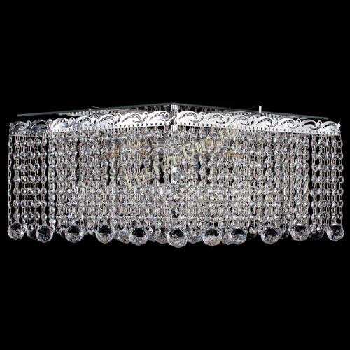 Люстра Квадрат гамма шар 30 мм длинная в Химках Гусь Хрустальный