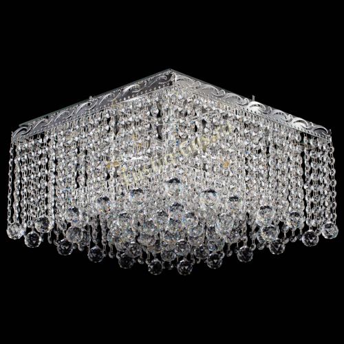 Люстра Квадрат гамма шар 30 мм длинная в Химках Гусь Хрустальный