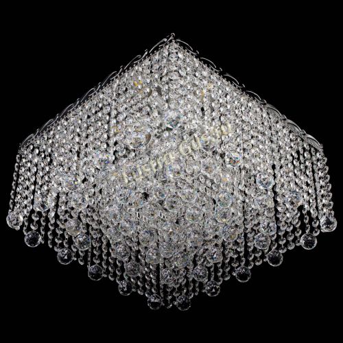 Люстра Квадрат гамма шар 30 мм длинная в Химках Гусь Хрустальный