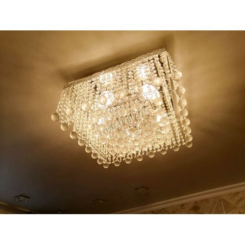 Люстра Квадрат гамма шар 30 мм длинная в Химках Гусь Хрустальный