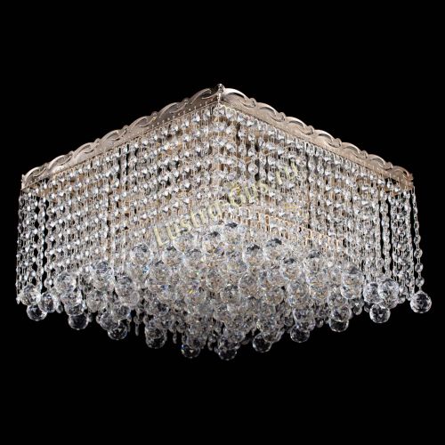 Люстра Квадрат гамма шар 30 мм длинная в Химках Гусь Хрустальный