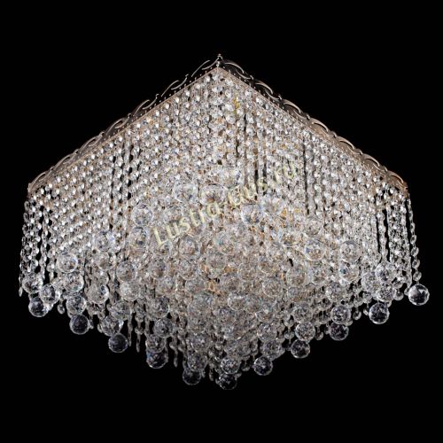 Люстра Квадрат гамма шар 30 мм длинная в Химках Гусь Хрустальный