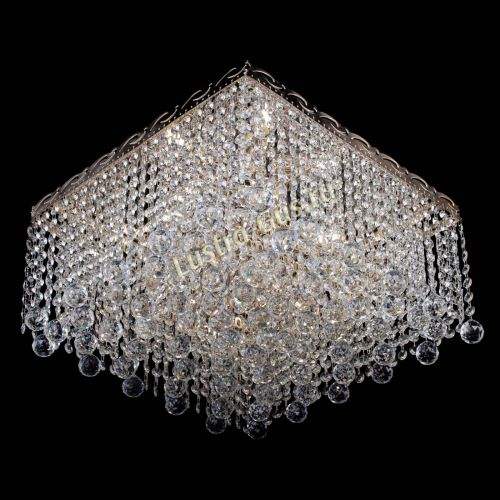 Люстра Квадрат гамма шар 30 мм длинная в Химках Гусь Хрустальный