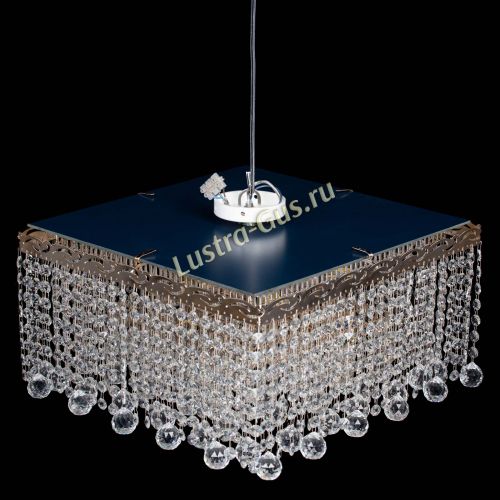 Люстра Квадрат гамма шар 30 мм длинная в Химках Гусь Хрустальный