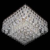 Люстра Квадрат Каскад с пластинками в Химках Люстра Квадрат Каскад с пластинками в Химках