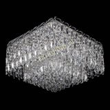 Люстра Квадрат Каскад с пластинками в Химках Люстра Квадрат Каскад с пластинками в Химках