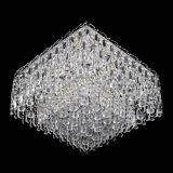 Люстра Квадрат Каскад с пластинками в Химках Люстра Квадрат Каскад с пластинками в Химках