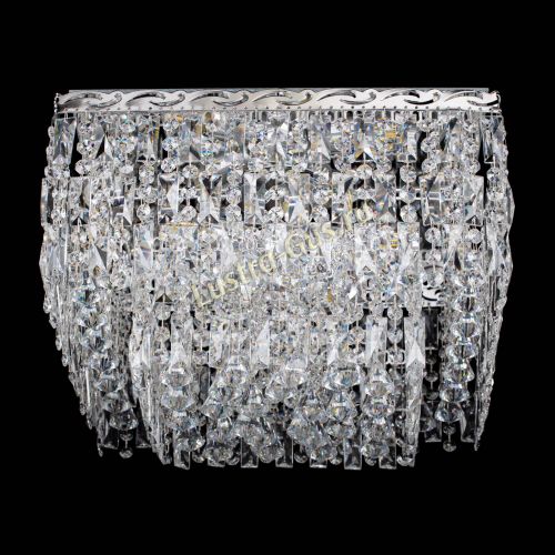 Люстра Квадрат Каскад с пластинками в Химках Гусь Хрустальный