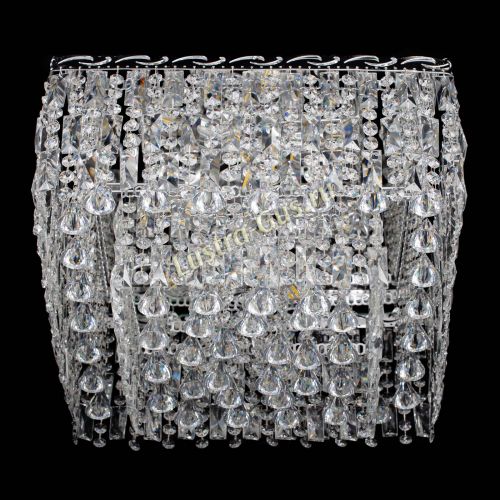 Люстра Квадрат Каскад с пластинками в Химках Гусь Хрустальный