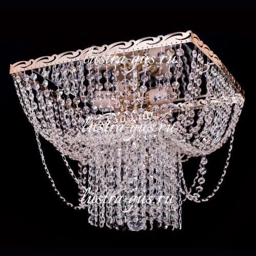 Люстра Квадрат Ольга в Химках Гусь Хрустальный