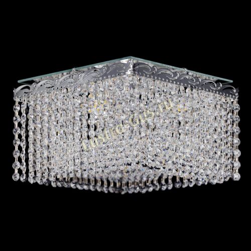 Люстра Квадрат Оптикон 3 лампы в Химках Гусь Хрустальный