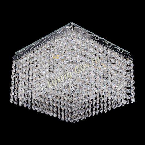 Люстра Квадрат Оптикон 3 лампы в Химках Гусь Хрустальный