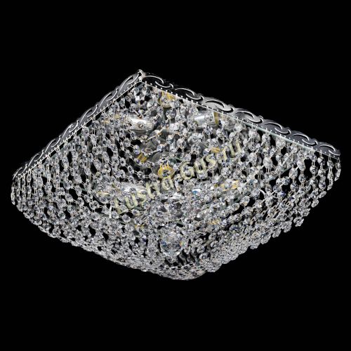 Люстра Квадрат Сетка в Химках Гусь Хрустальный