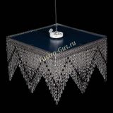 Люстра Квадрат Венеция уголки №5 черная в Химках