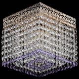 Люстра Квадрат Венеция №1 фиолетовая в Химках