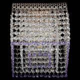 Люстра Квадрат Венеция №1 фиолетовая в Химках