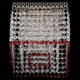 Люстра Квадрат Венеция №1 красная в Химках