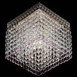 Люстра Квадрат Венеция №1 розовая в Химках