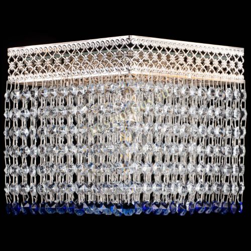 Люстра Квадрат Венеция №1 синяя в Химках Гусь Хрустальный