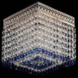 Люстра Квадрат Венеция №1 синяя в Химках