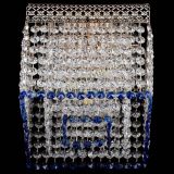 Люстра Квадрат Венеция №1 синяя в Химках